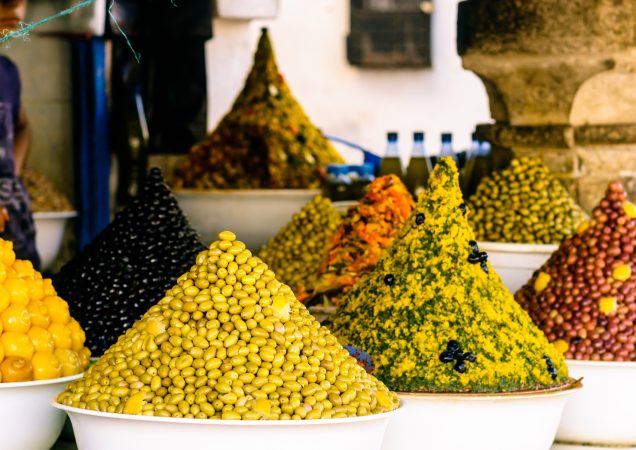 trh olivy, casablanca, maroko