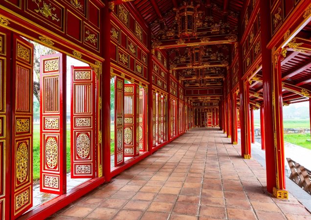 hue, zakázané město, vietnam